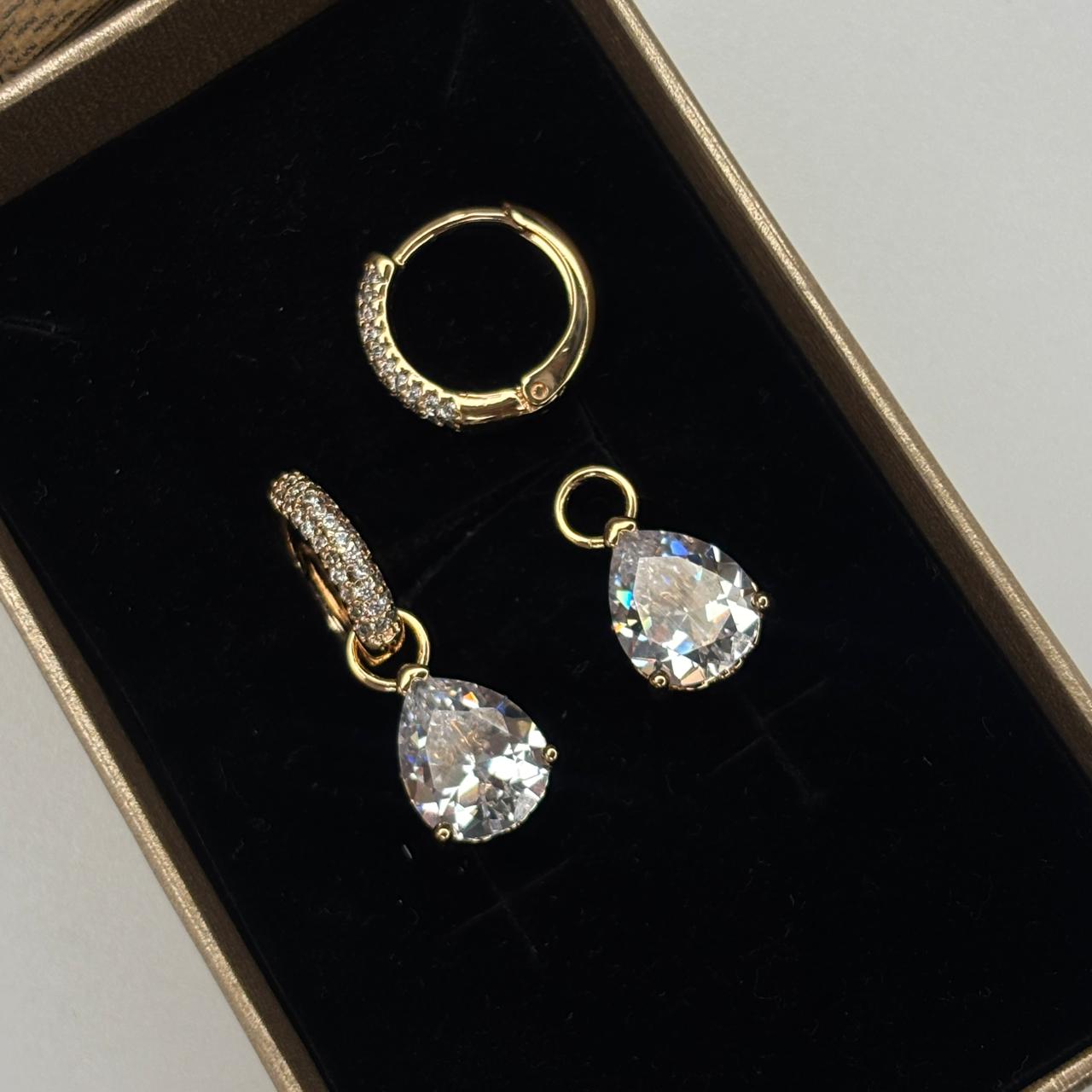 Luxe Drop Detachable Earrings