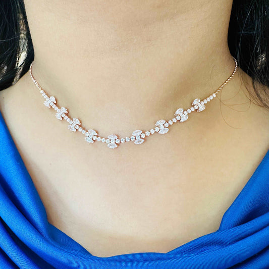 Hourglass Tennis Choker