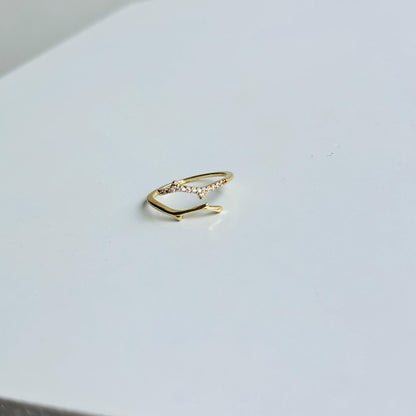 Blush 18k Ring