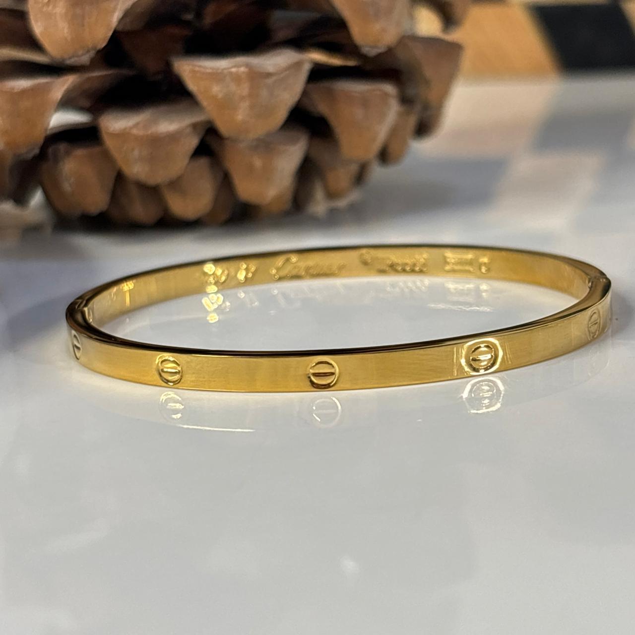 Sleek Cartier Inspired Bracelet