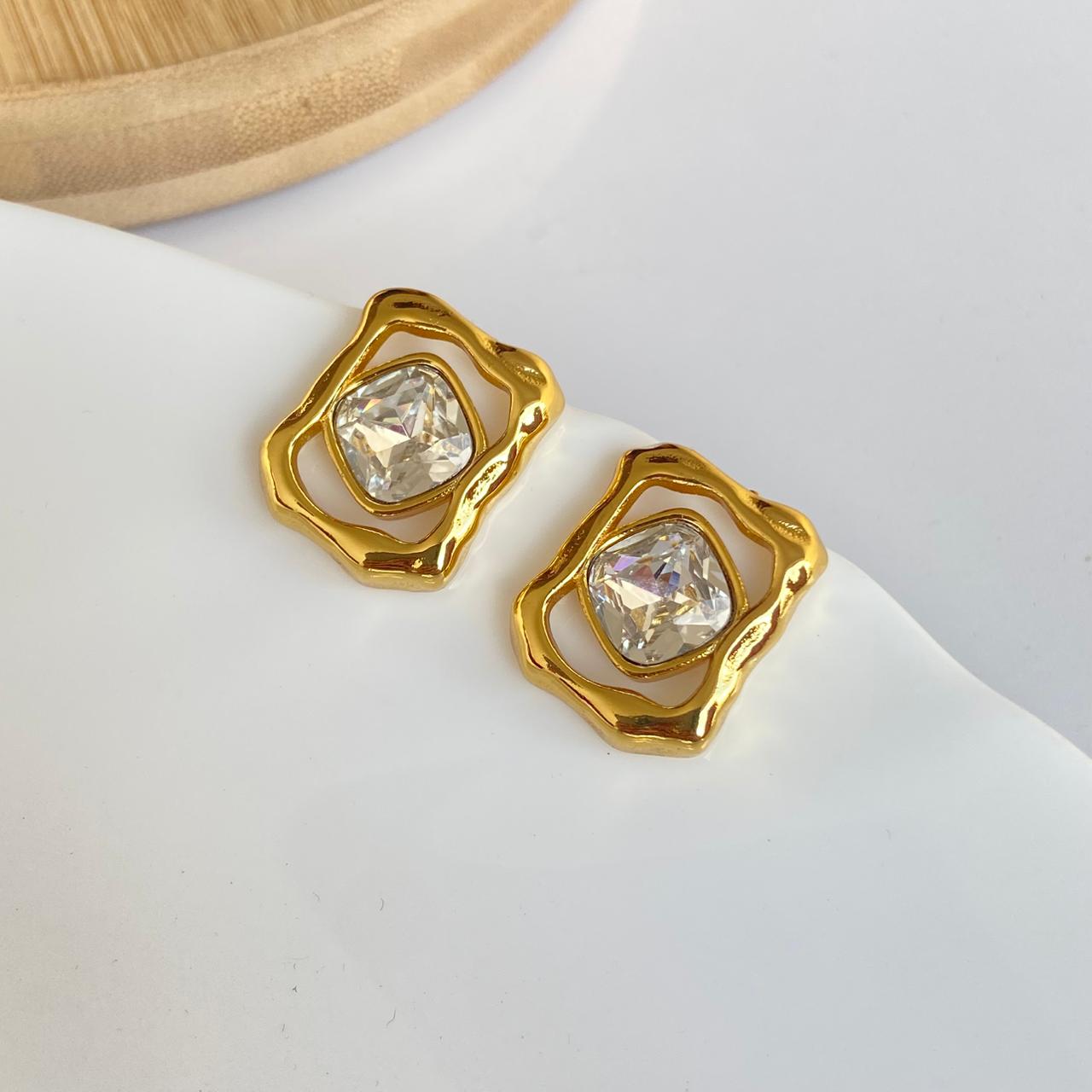 Allure Solitaire Earrings