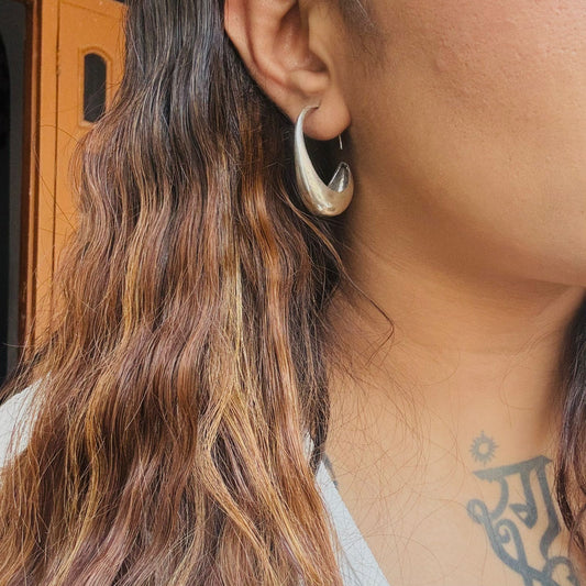 Bottega Earrings (Silver)