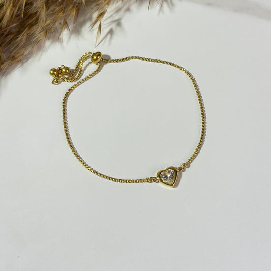 Heart Adjustable Bracelet