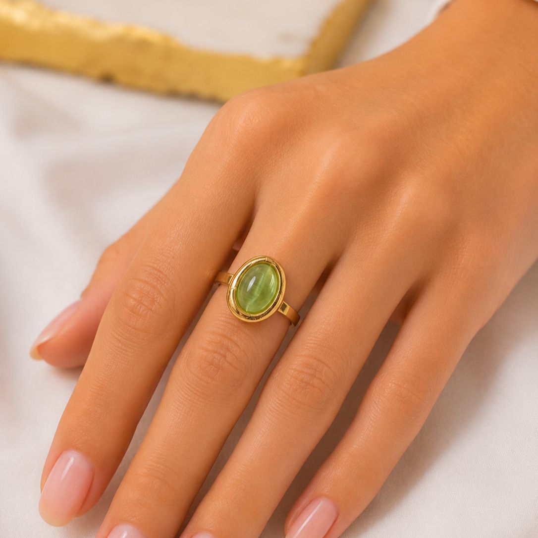 Olivine Ring