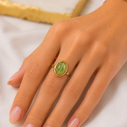 Olivine Ring