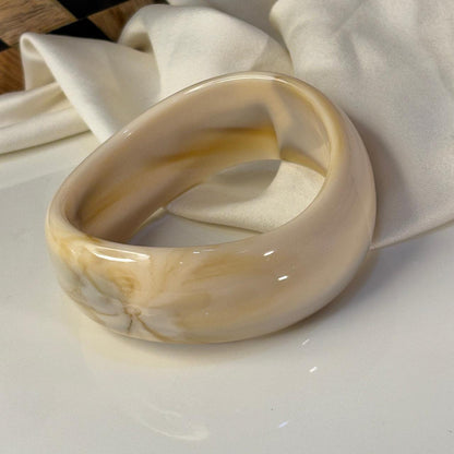 Frothy Resin Bangle