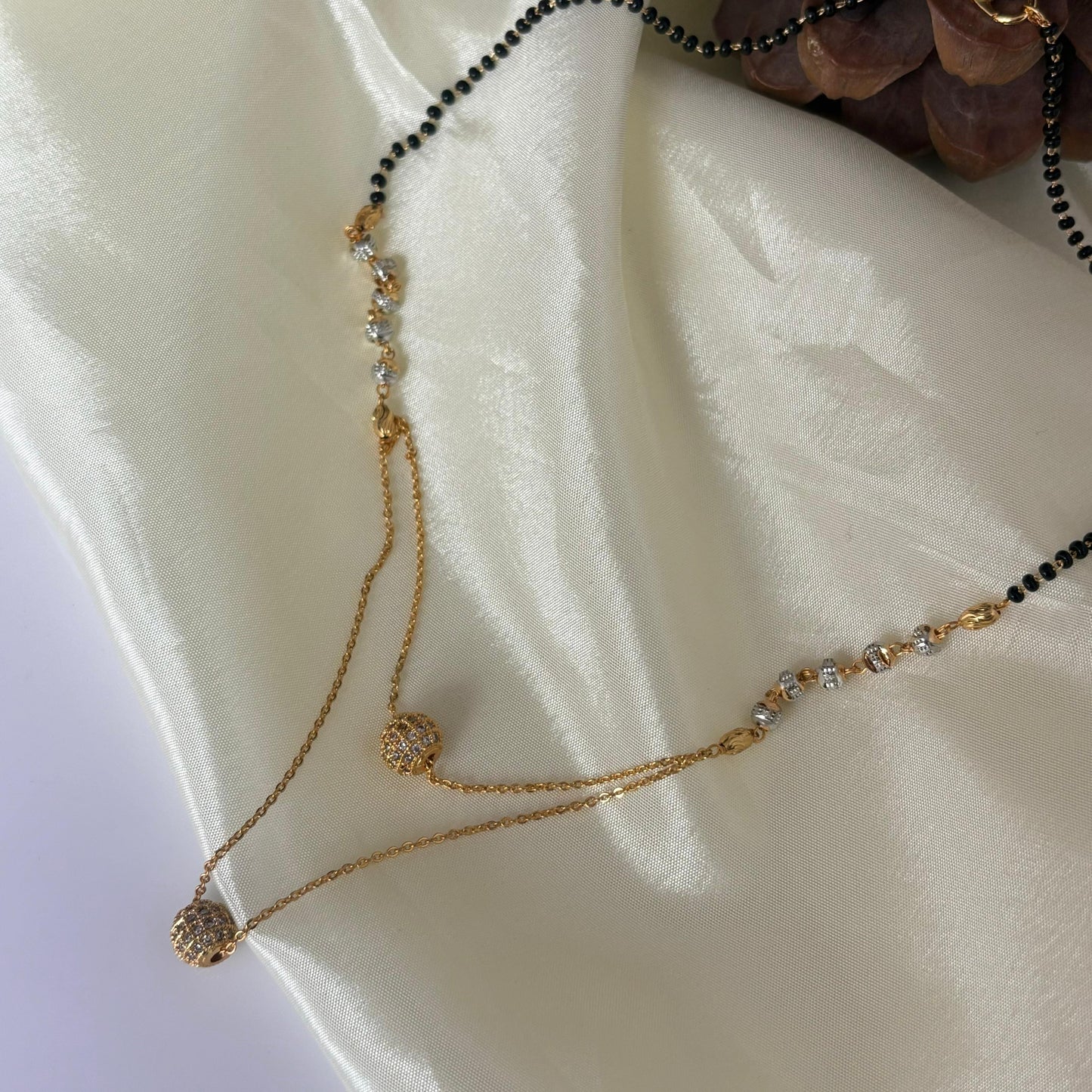 Diamond Lariat Mangalsutra