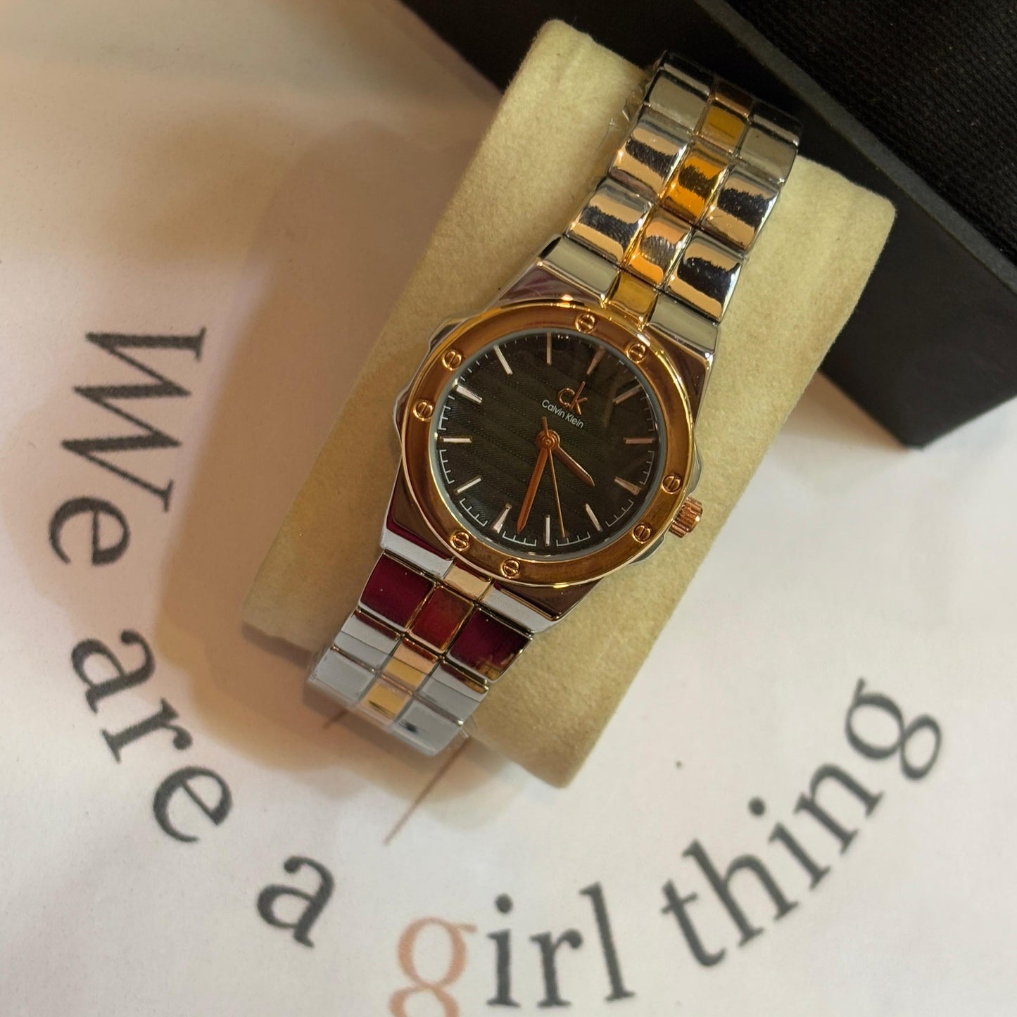 Ck Dual Tone Vintage Watch