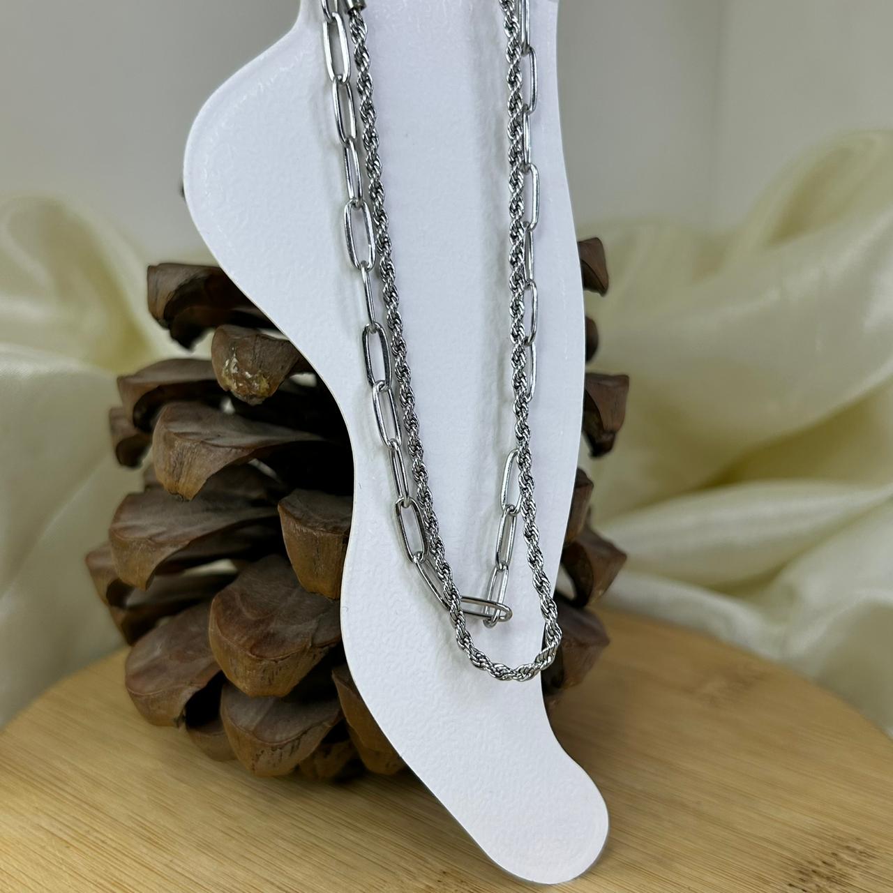 Whisper Chain Silver Anklet