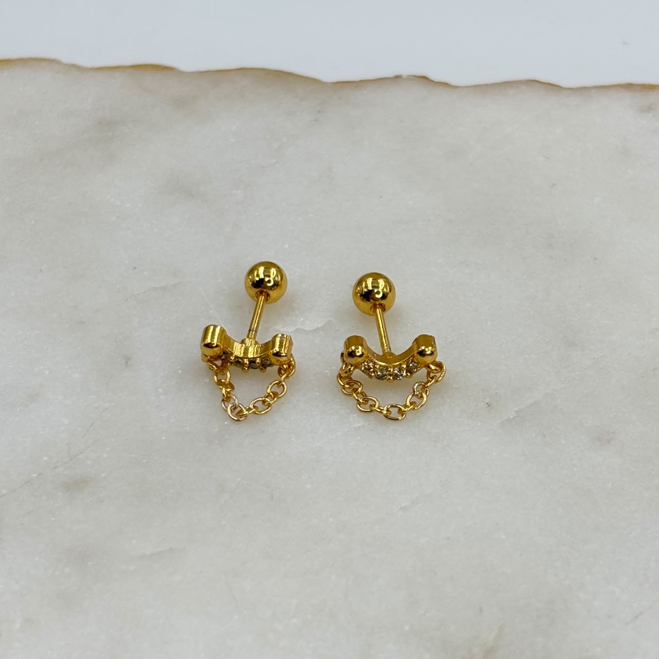 Spark Chain Earrings