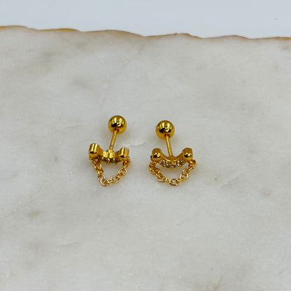 Spark Chain Earrings