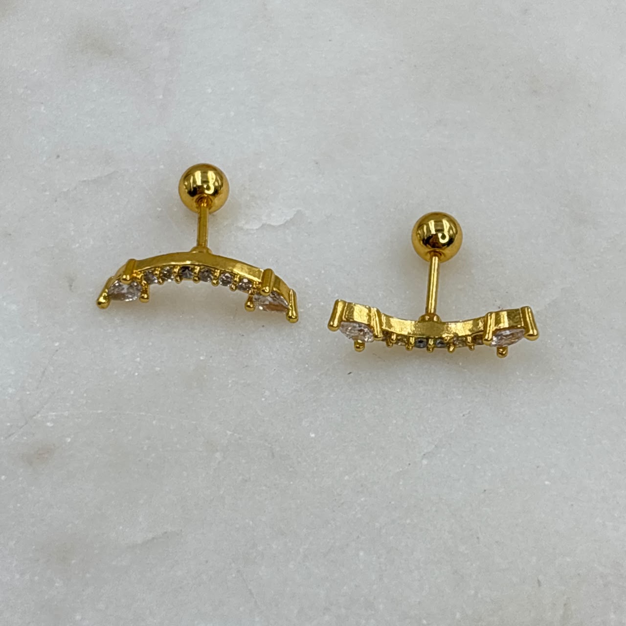 Stella Flatback Earrings