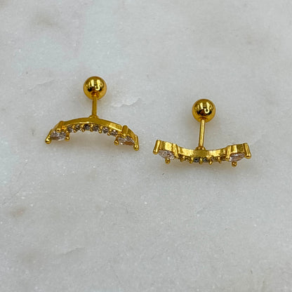 Stella Flatback Earrings