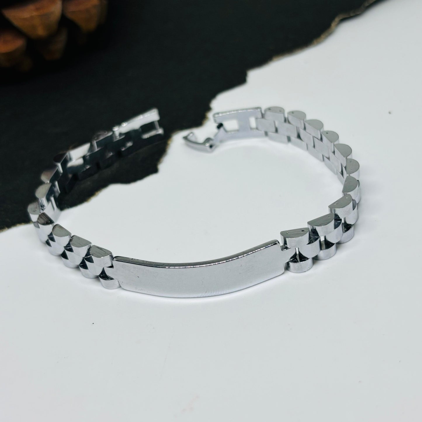 Adian Men's Silver Chain Bracelet