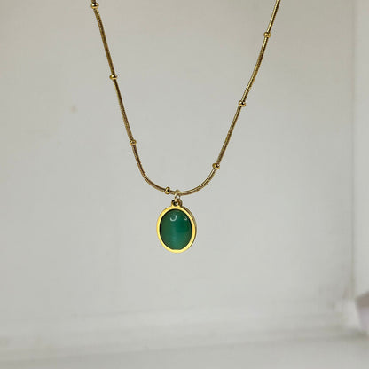 Teal Opal Necklace
