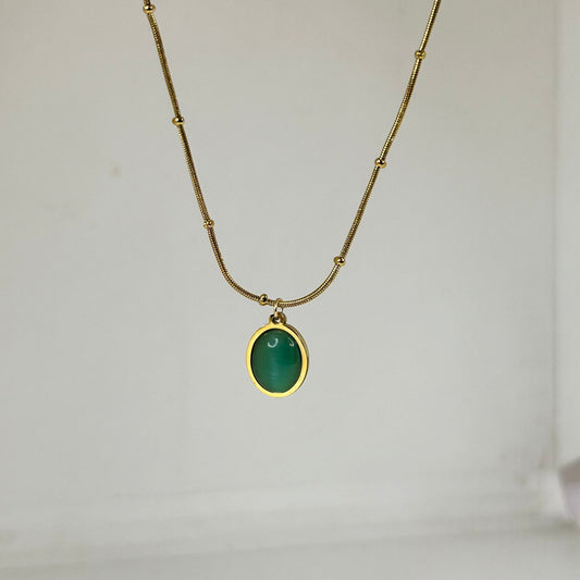 Teal Opal Necklace