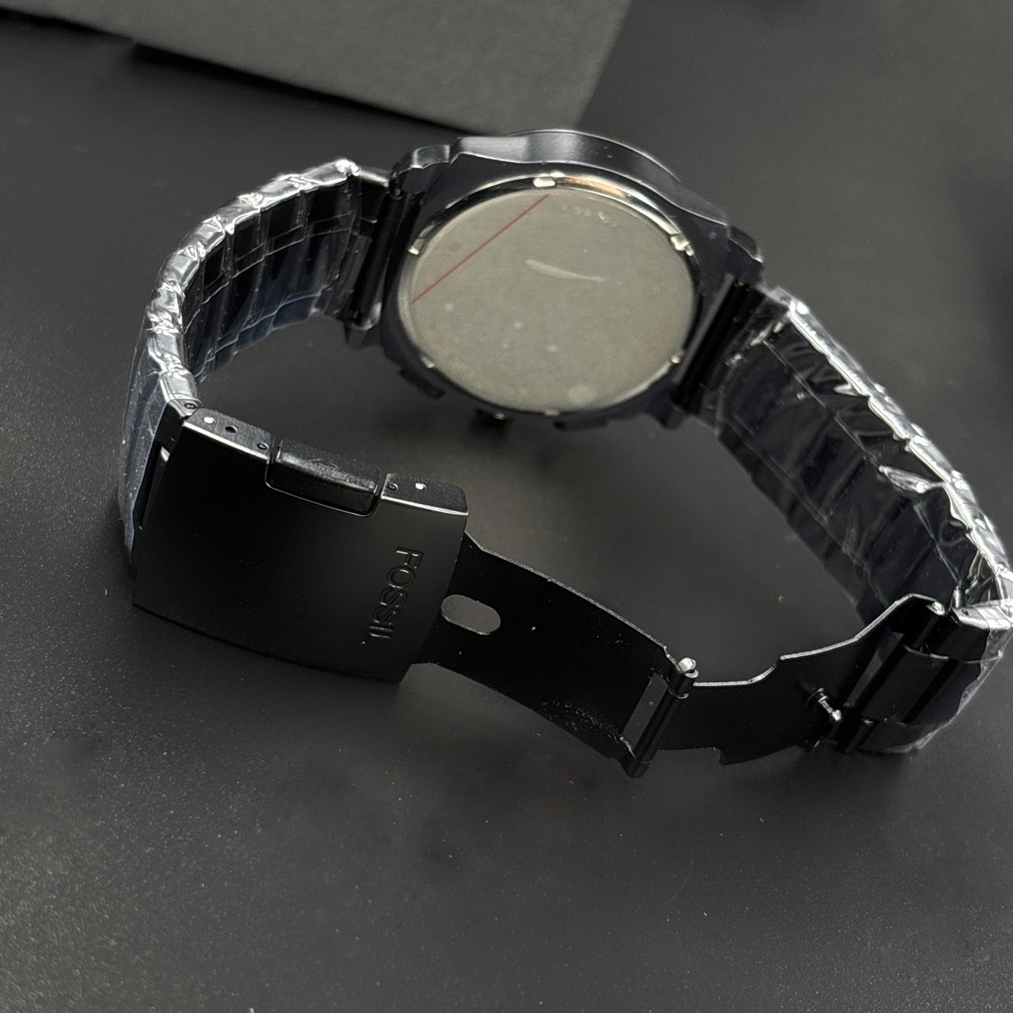 Fossil Black Chronograph Watch