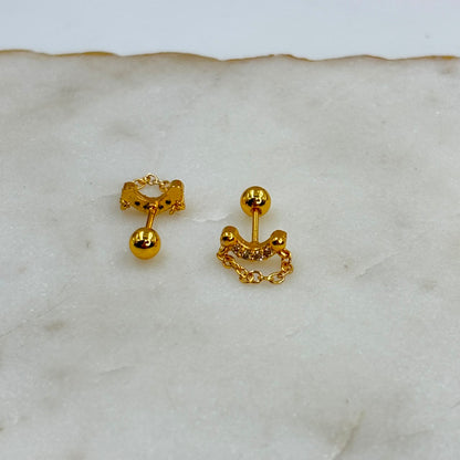 Spark Chain Earrings