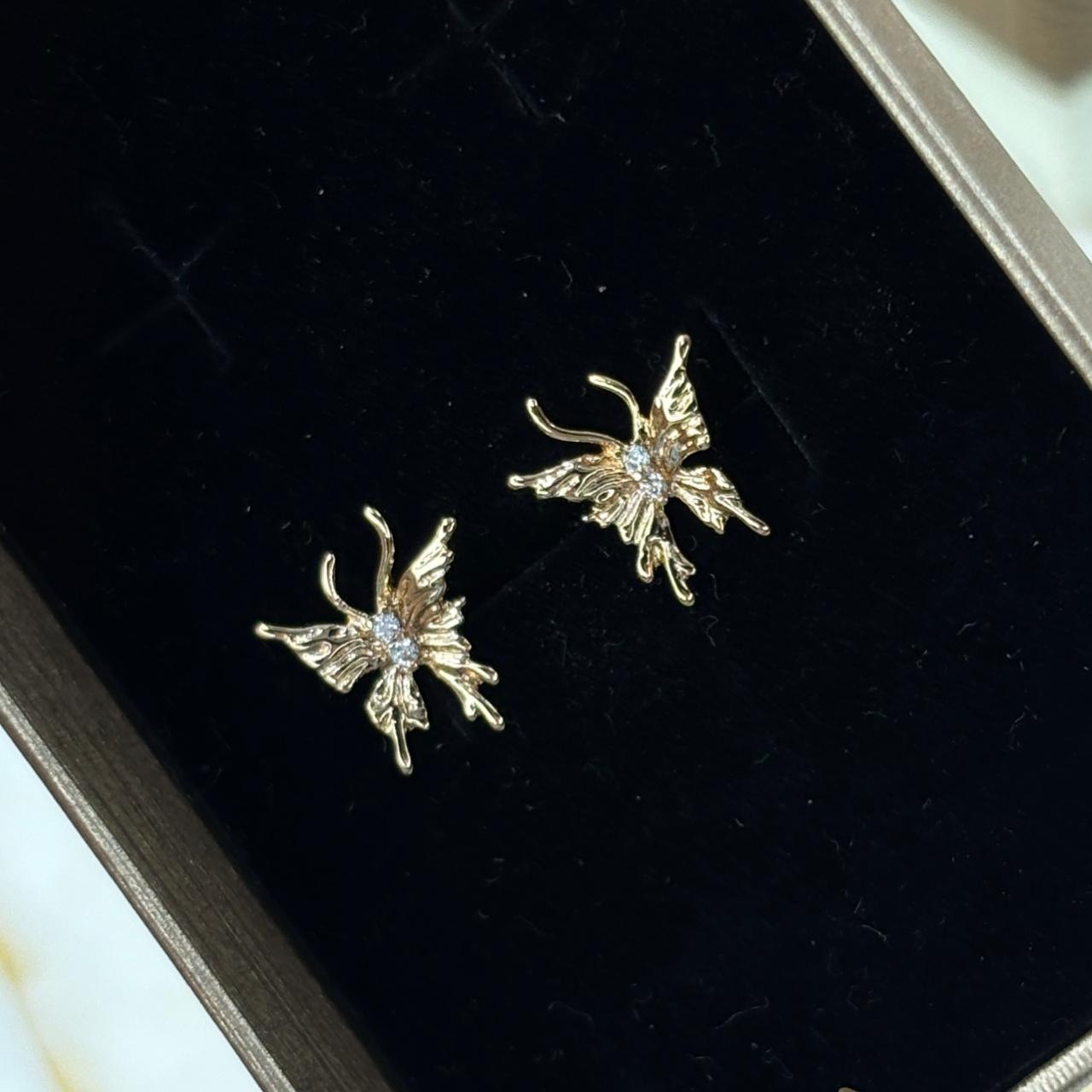 Butterfly Luxe Stud Earrings