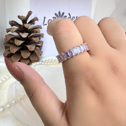 Lavender Band Ring