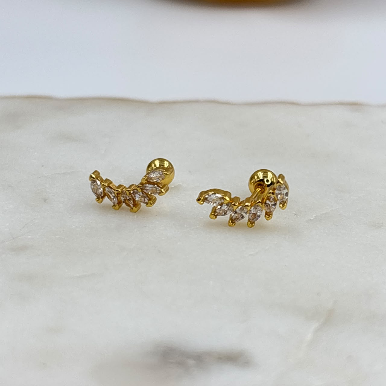 Grace Flatback Earrings