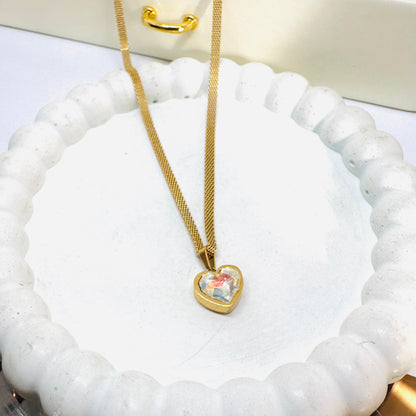 Stunner Heart Premium Necklace