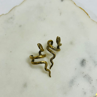 Serpent Earcuff (Gold)