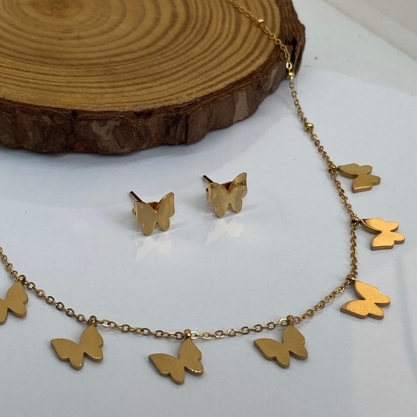 Morpho Butterfly Multi Charm Set