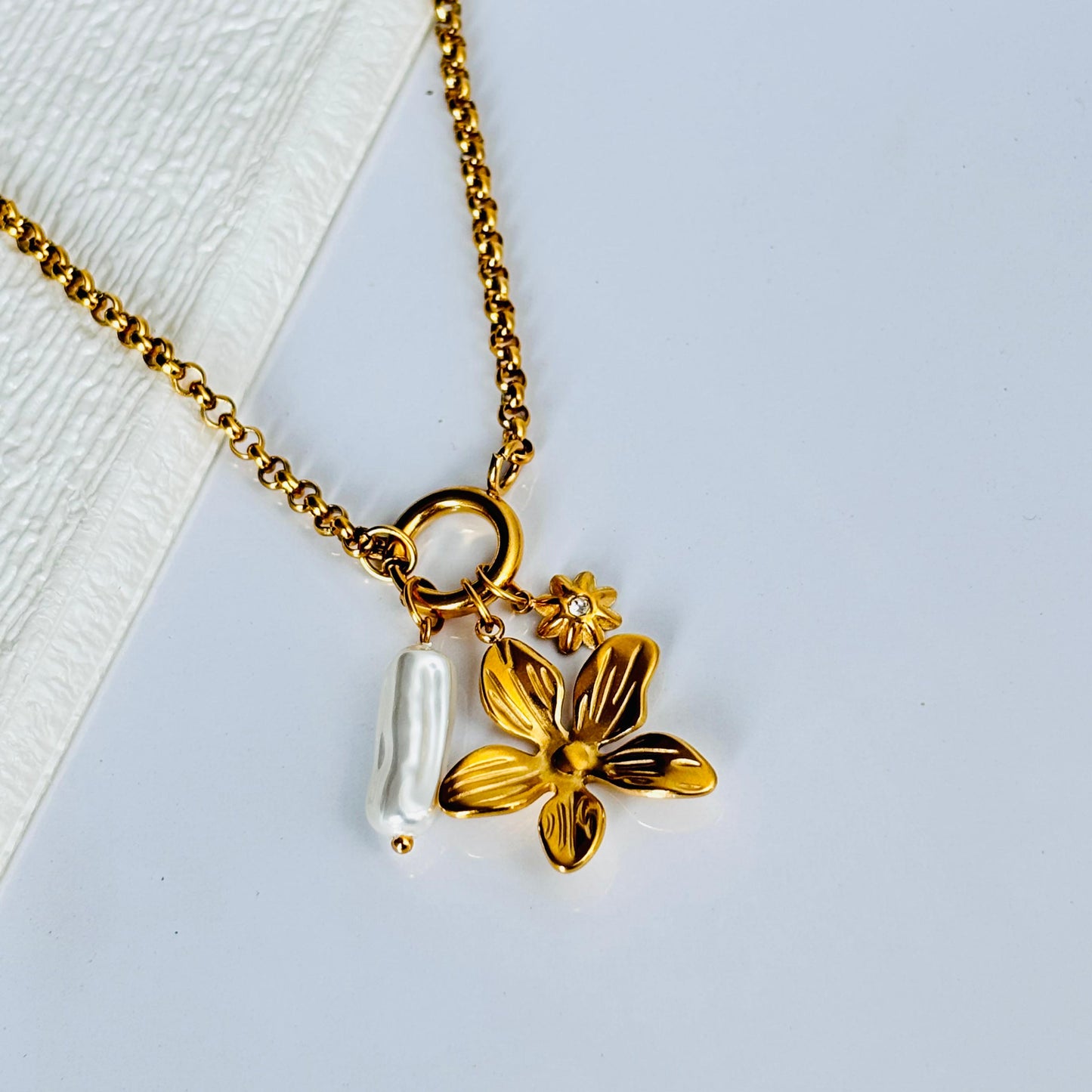 Flora Multi Charm Pandora Necklace