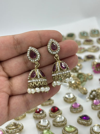 Meher Mini Jhumkis