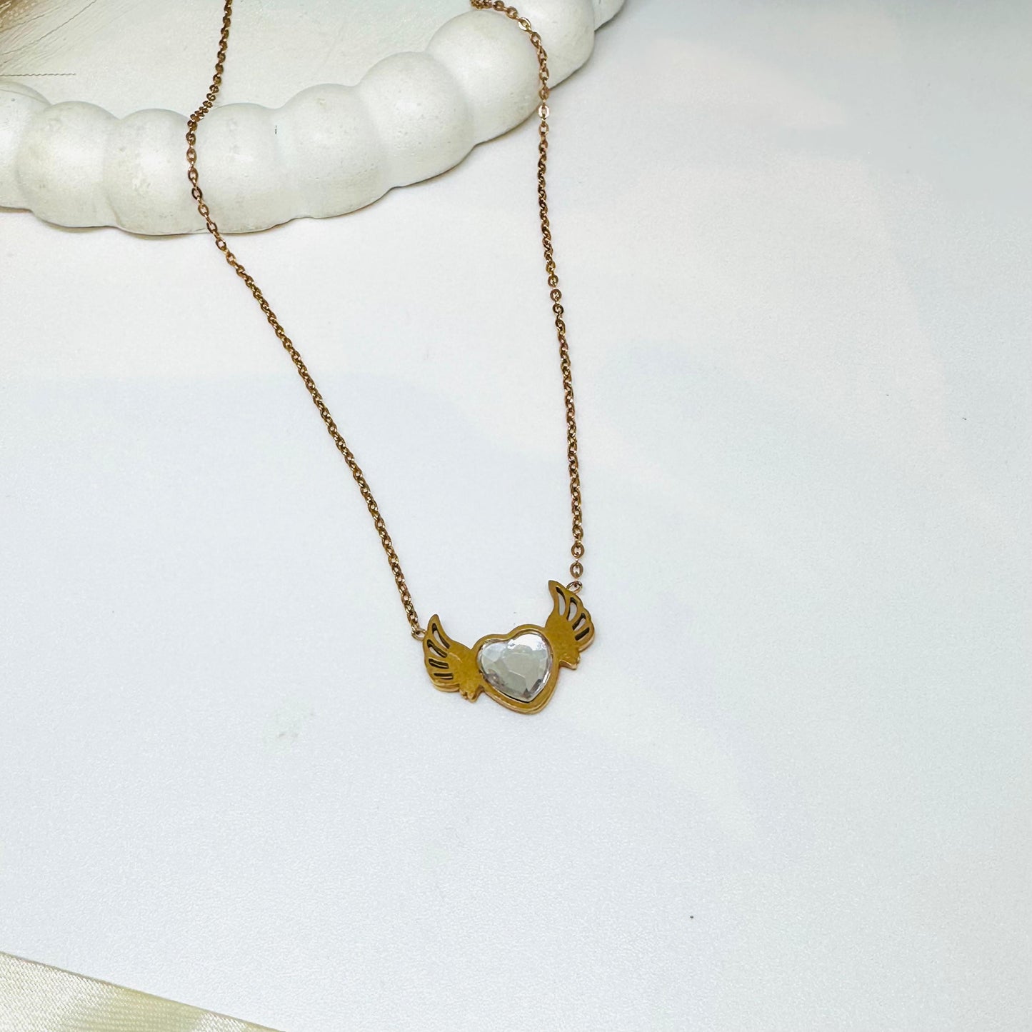 Heart Wings Necklace