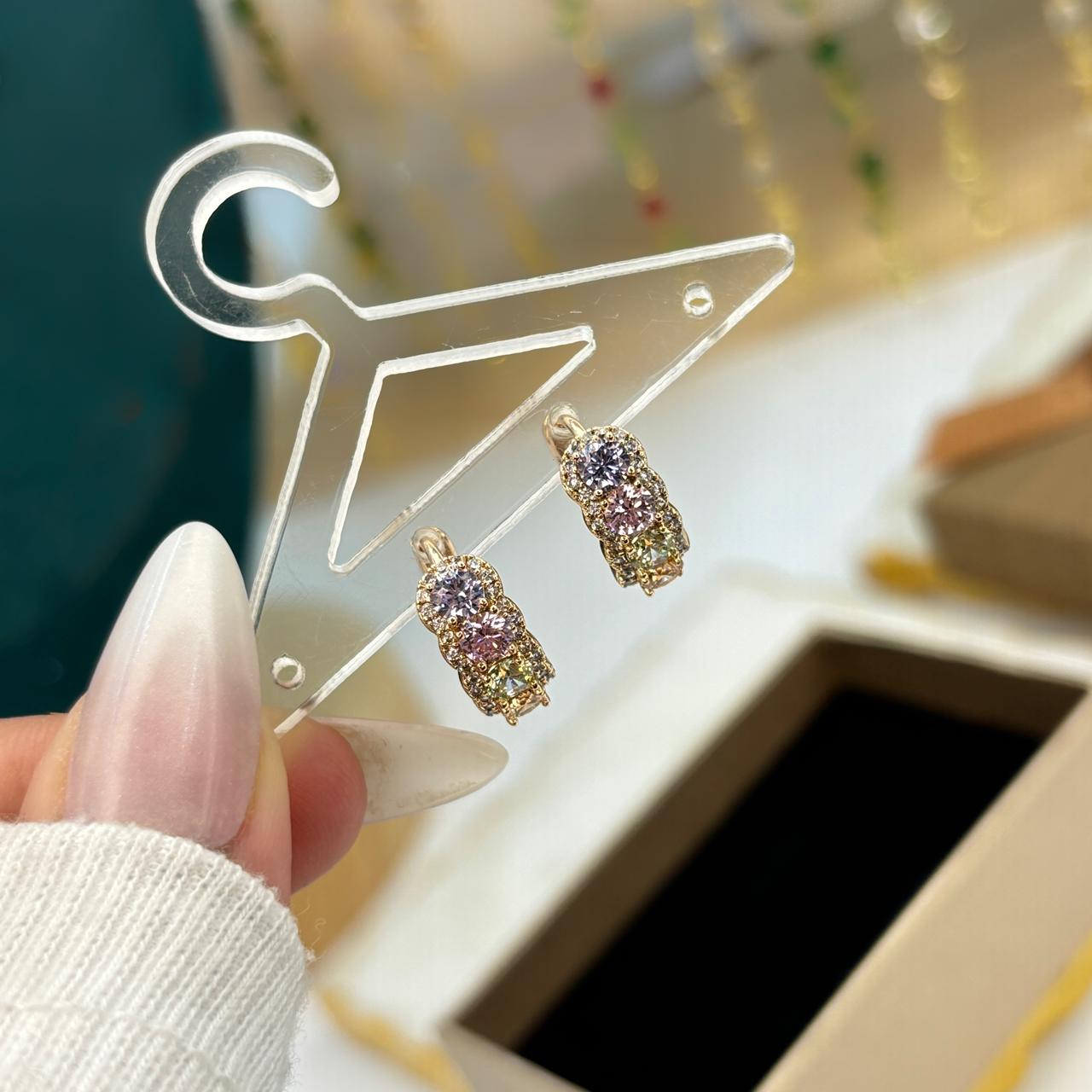 Stella Luxe Hoop Earrings