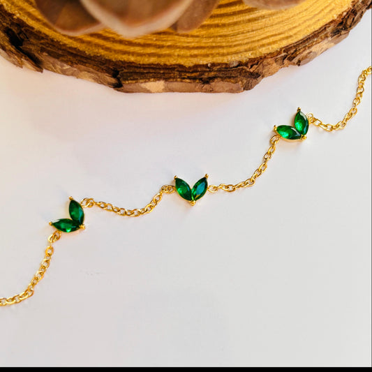 Emerald Hellie Bracelet