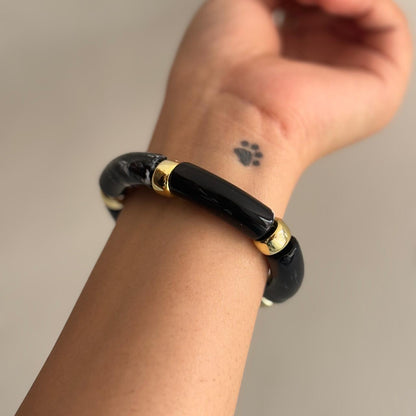 Ash Stretachable Resin Bracelet