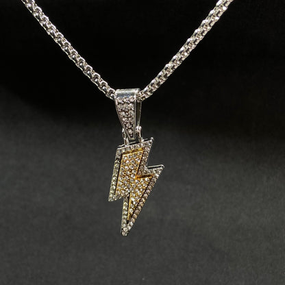 Flash Studded Pendant Chain