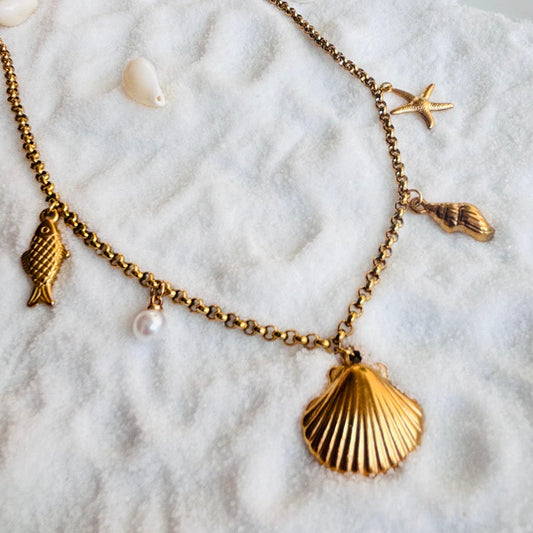 Morjim Beach Necklace