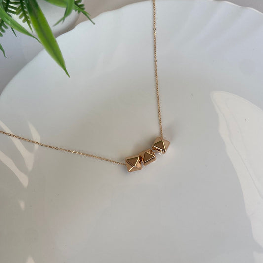 Cubic Charm Necklace