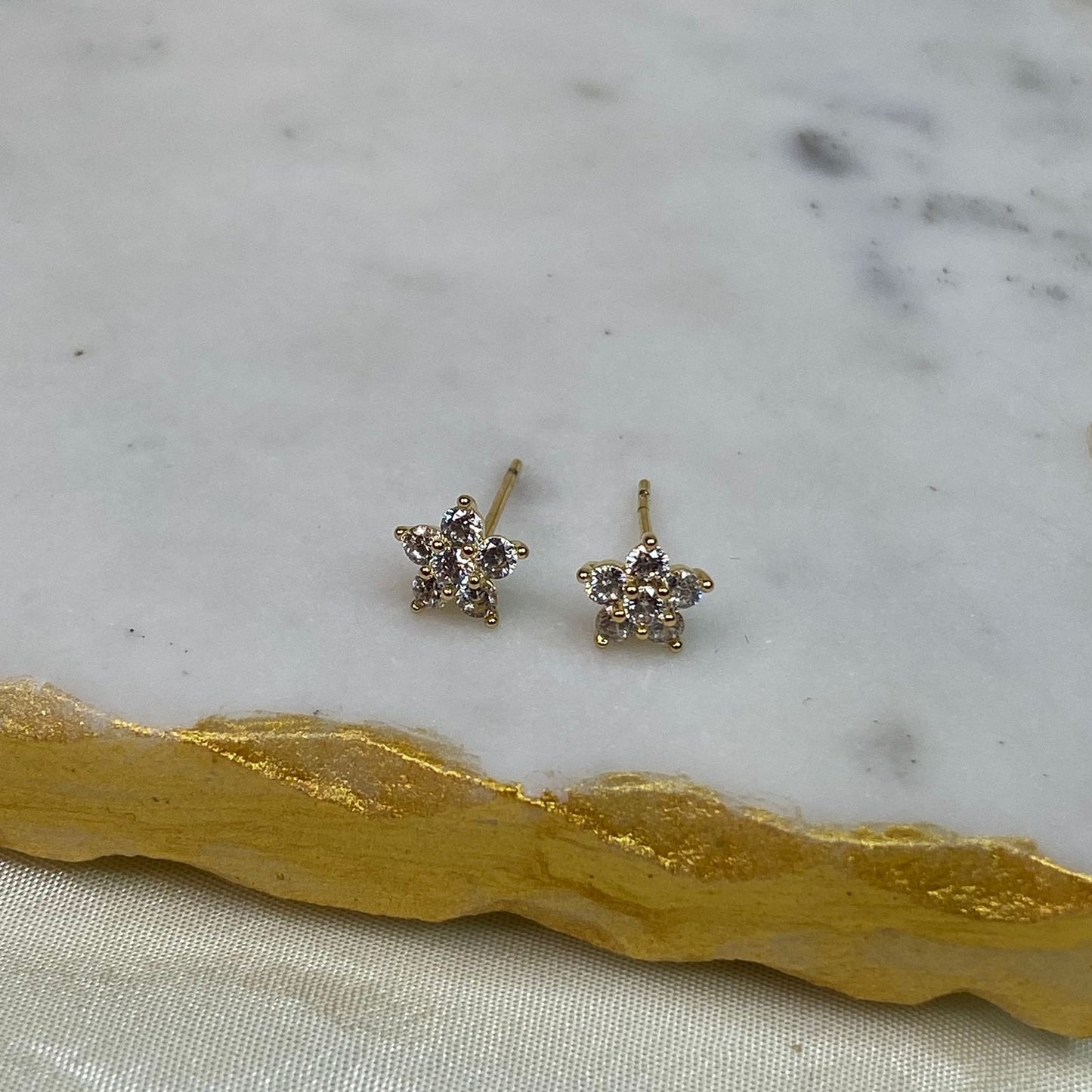 Floral Flick Studs