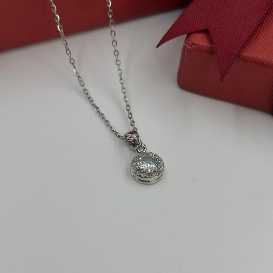 Dainty Myra Necklace ( Silver)