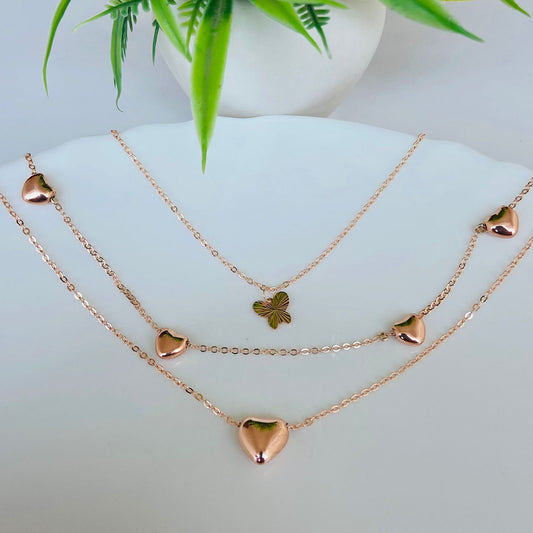 Butterfly Layered Necklace