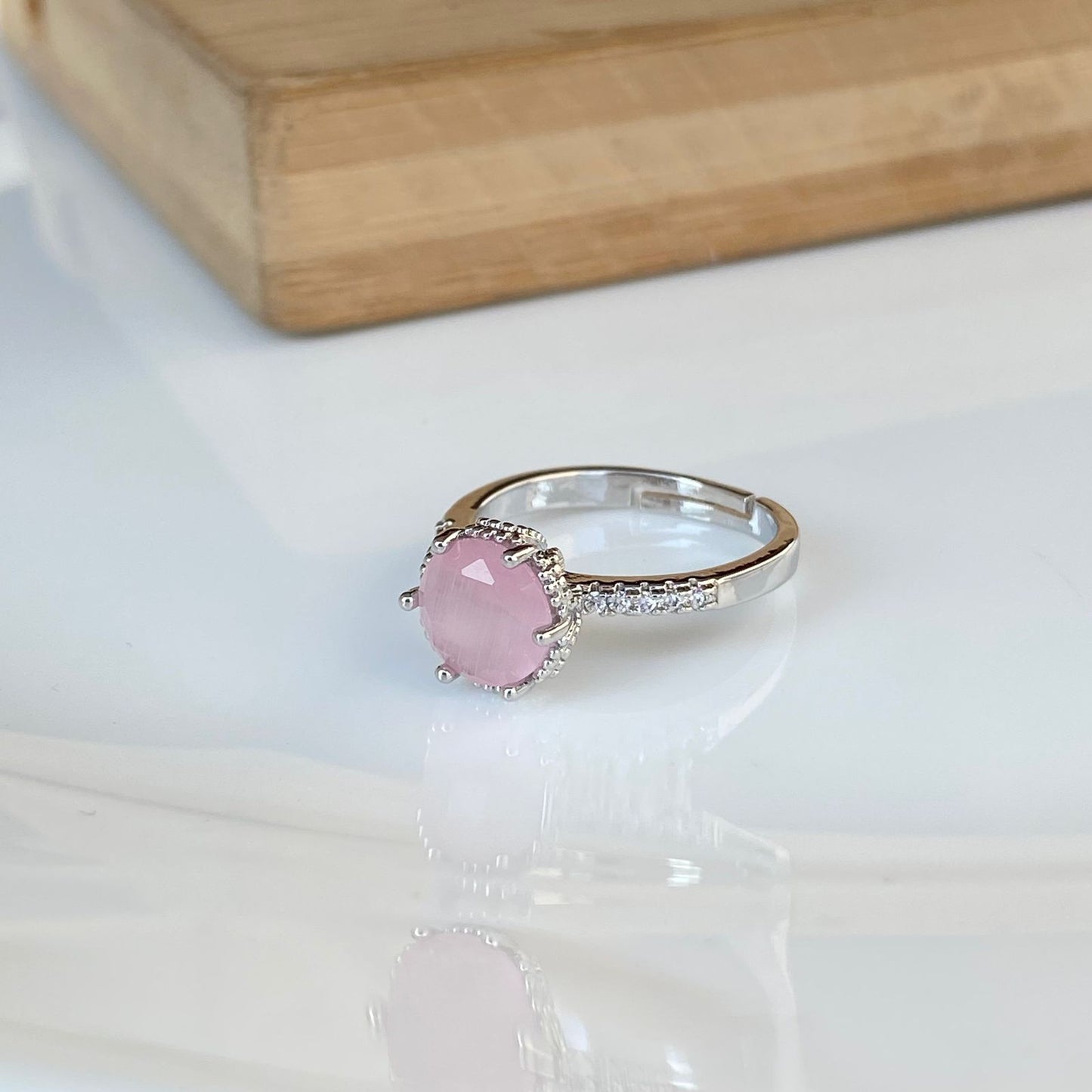 Pink Classic Ring