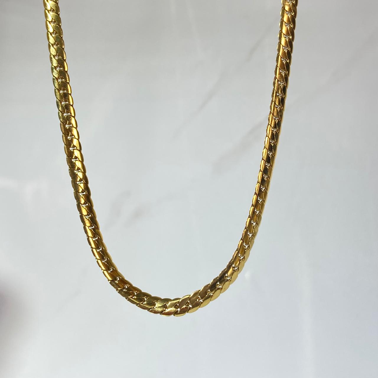 Sigma 18K Gold Plated Chain