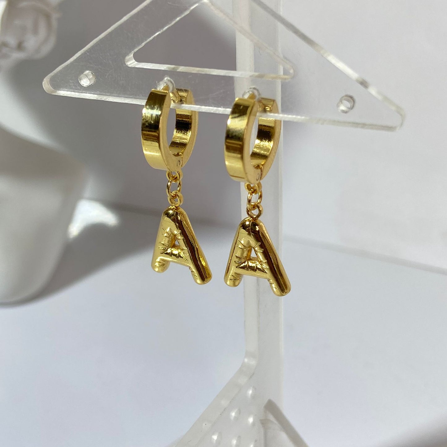 Initial Alphabet Earrings