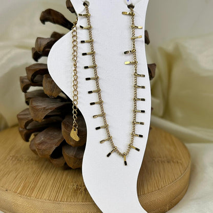 Vertical Bar Anklet