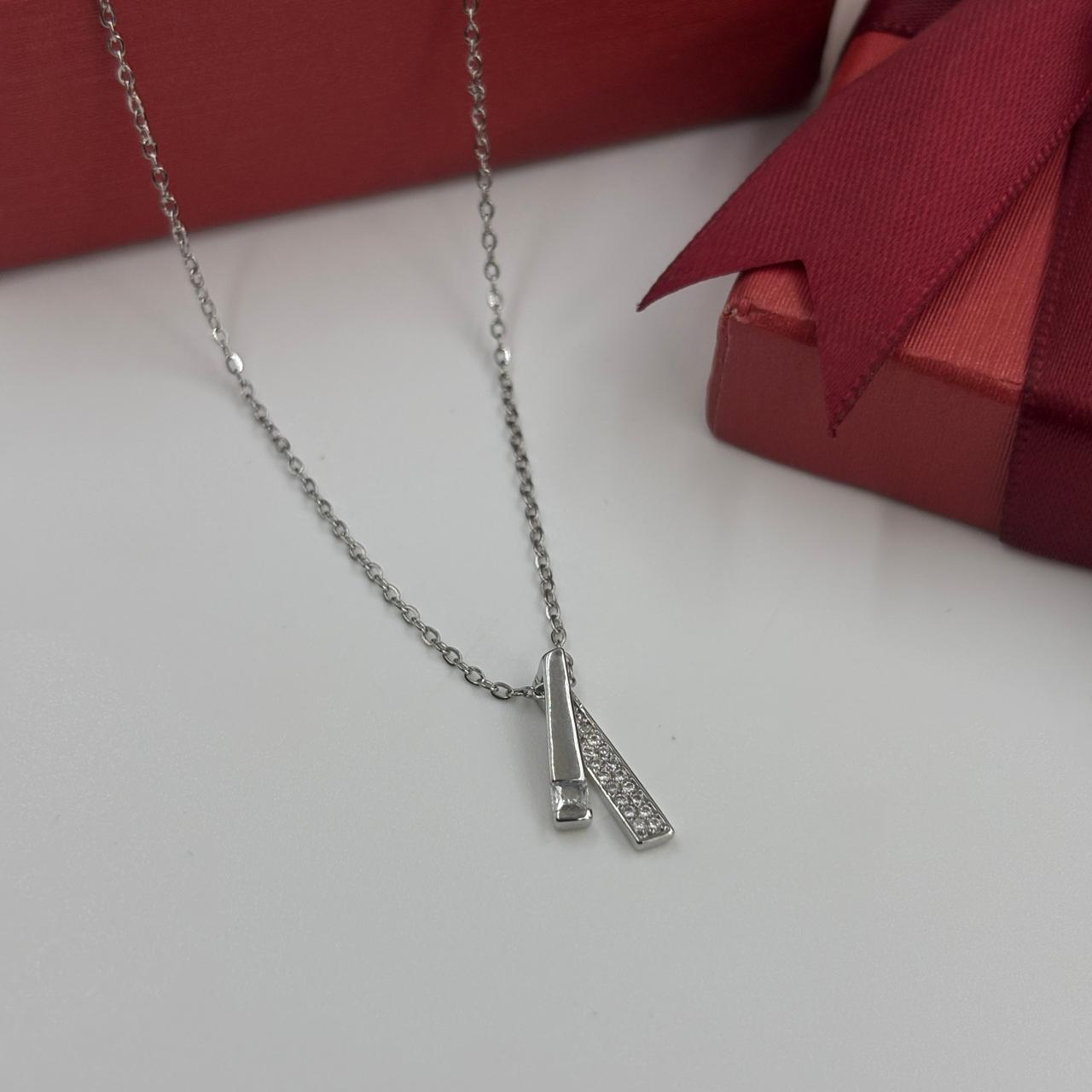 Dainty Lush Necklace ( Silver)