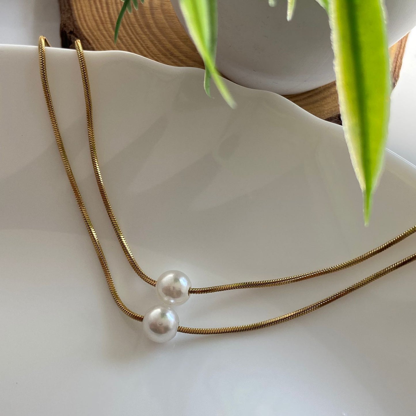 Pearl Layered Necklace