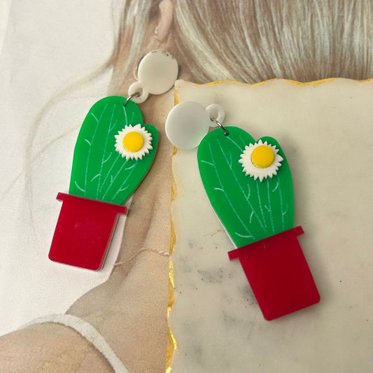 Cactus Earrings