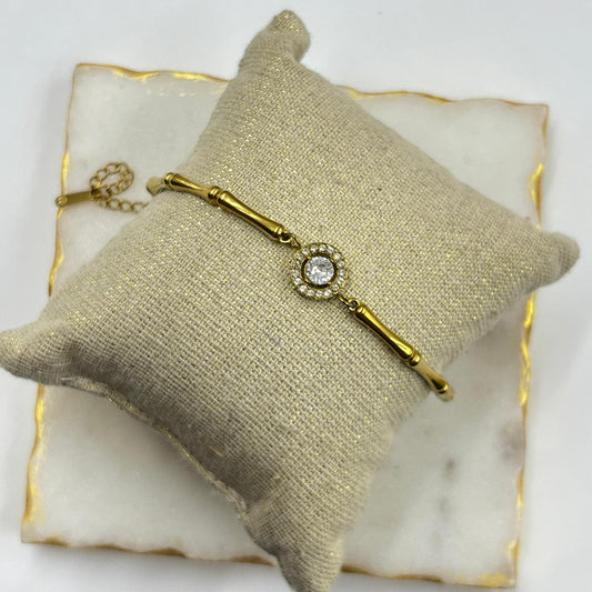 White Mist Chain Bracelet