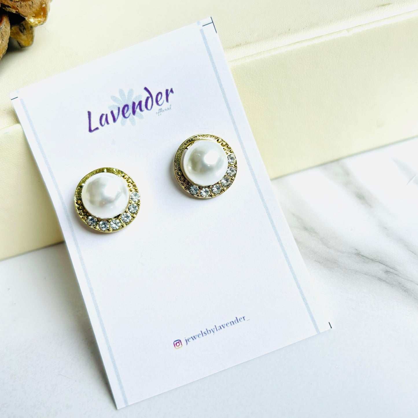 Pearl Studded Luxe Earrings