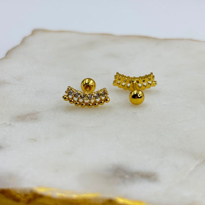 Twilight Flatback Earrings